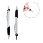 PPB1034 *2 IN 1 BALL PEN. Dual colour ink ballpoint pen in black and red colour.