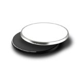 WLC666 AIRDISK - 10W WIRELESS CHARGER. -Features & Specifications: Material: Auminium / Plastic Input: 9V/ 1.67A, 5V/2A Output: 10W Fast Charge Dimensions: 100mm x 100mm Weight: 60g Certified: CE, FCC, RoHs